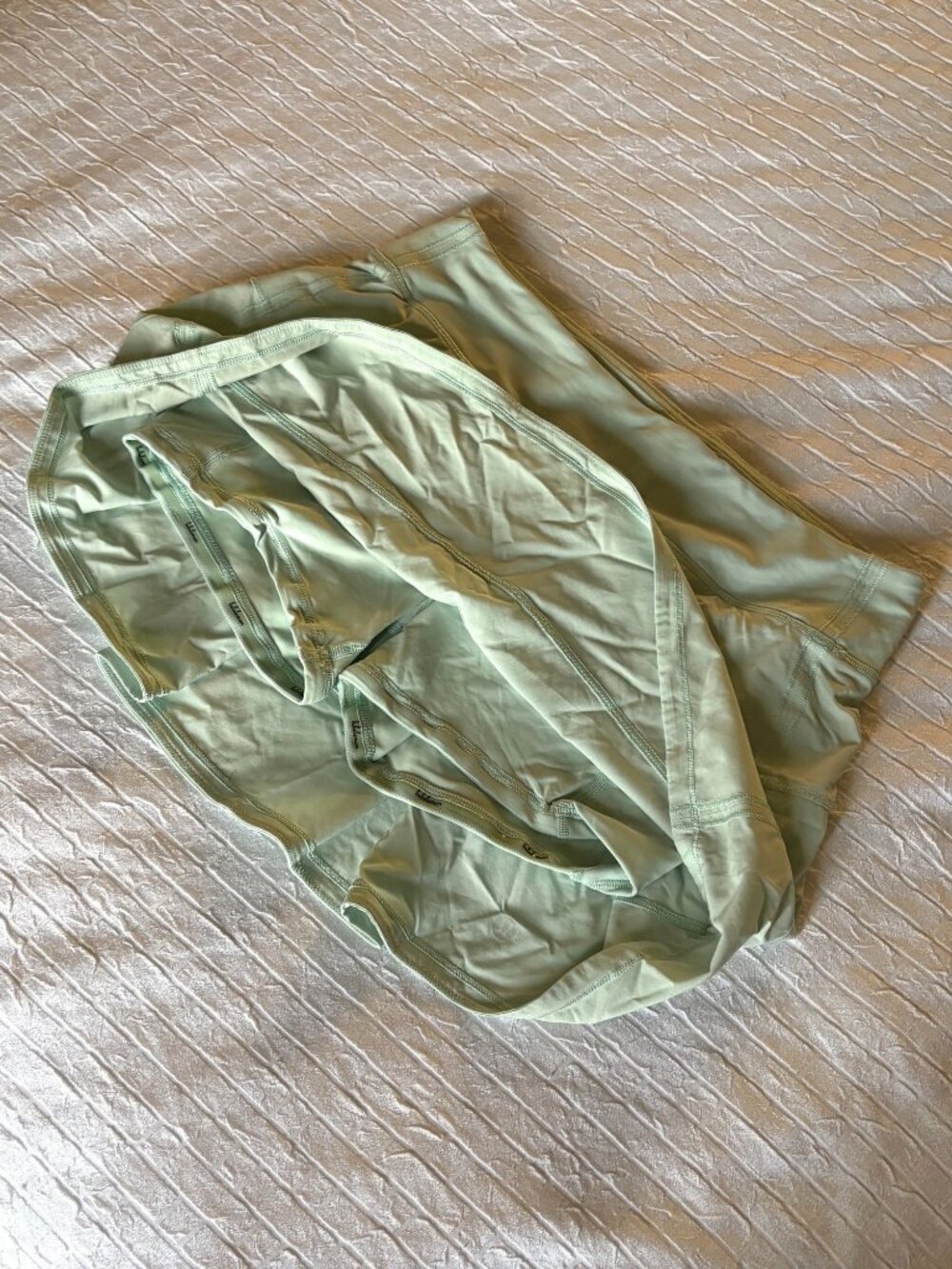 NWOT Lululemon Pace Rival Mid-Rise Skirt 15" Tall Delicate Mint Lined Shorts 8 - Picture 9 of 9